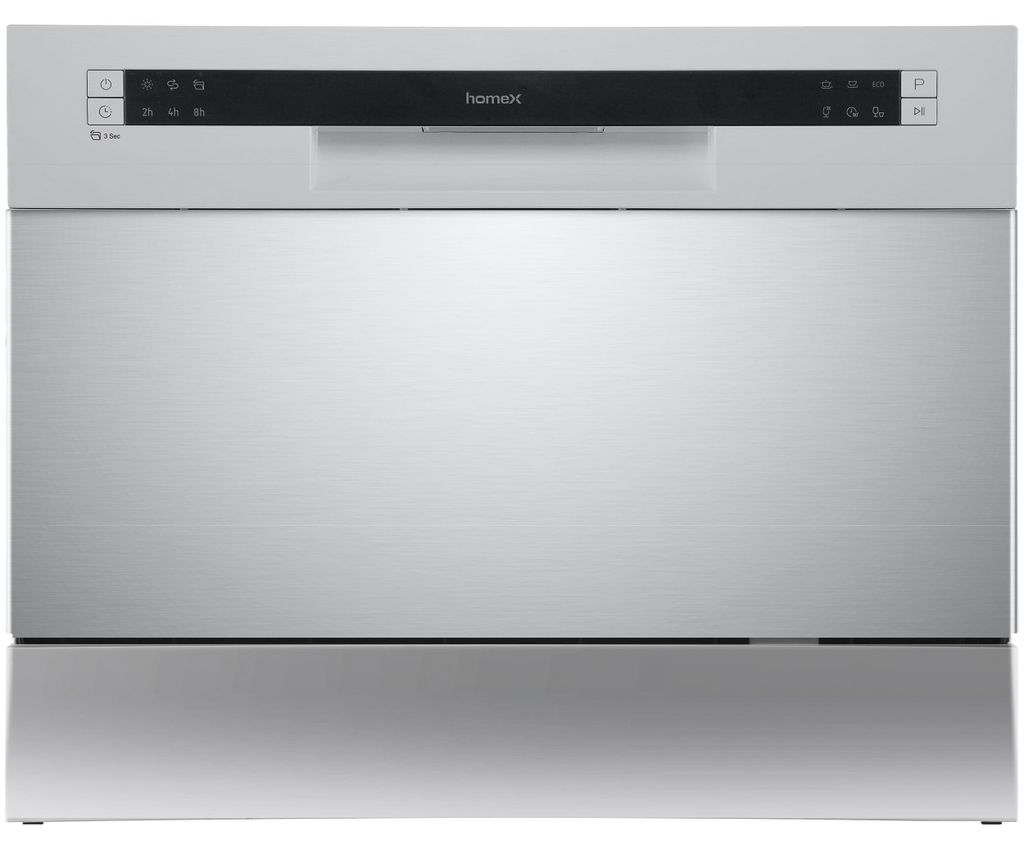 homeX GST6AD-S Tischgeschirrspüler, Mini Geschirrspüler - 6 Produktbild 
