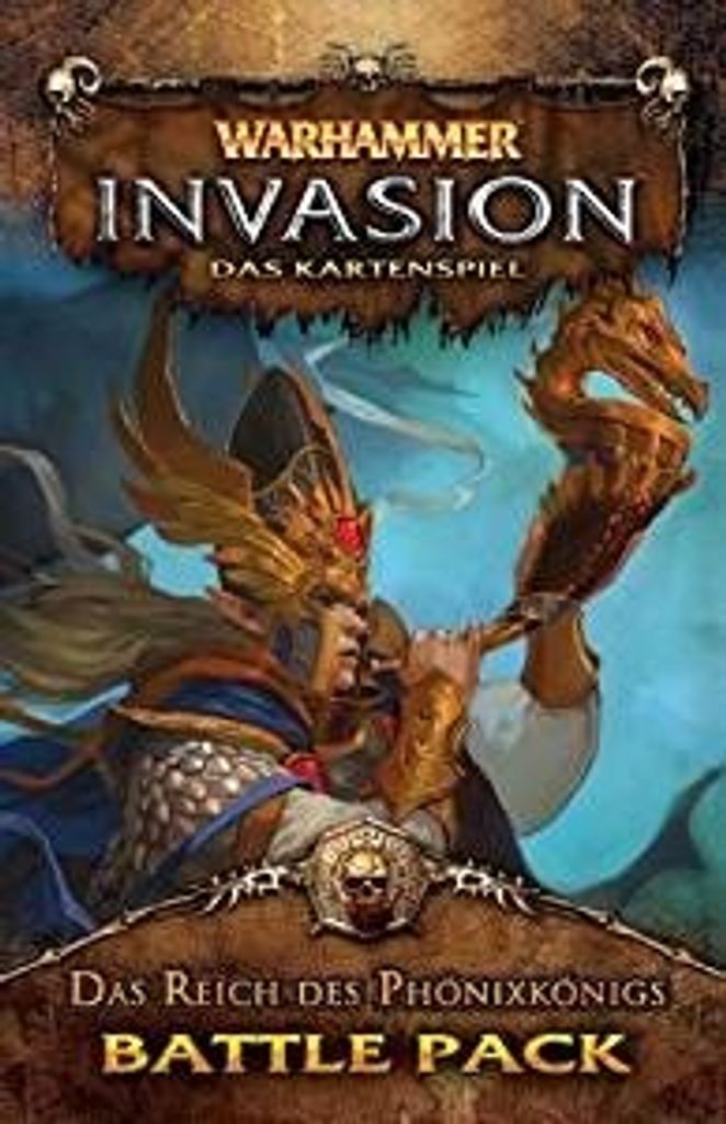 Asmodee FFGD2101 - Warhammer Invasion - Das Reich des Phönixkönigs, Battle Pack, Erweiterung 4015566