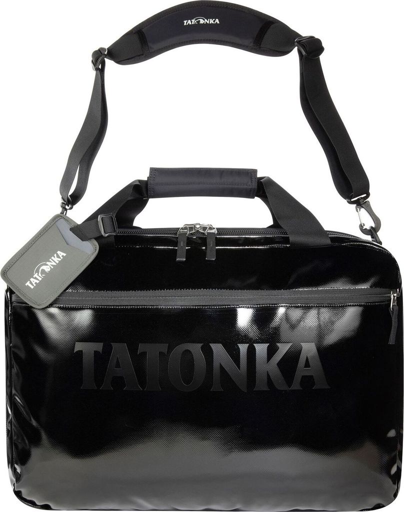 TATONKA Reisetasche Umhängetasche Flight Barrel Black Produktbild 