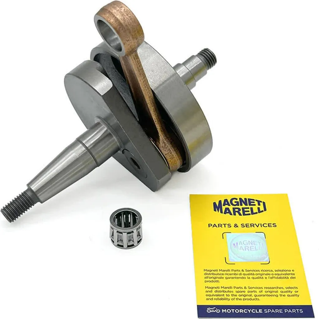 Vilebrequin Anti-Vibration Vespa 50 avec Volant d'Inertie Axe 19mm