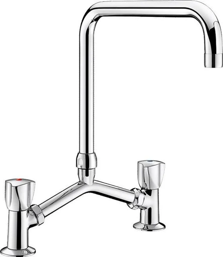 Mélangeur de Plonge Professionnel Delabie MA 100-240 avec Bec Pivotant