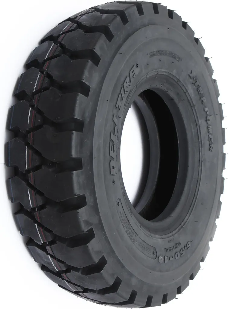 Pneu S-266 6.50-10 12PR Anti-Crevaison pour Chariot Élévateur Robuste
