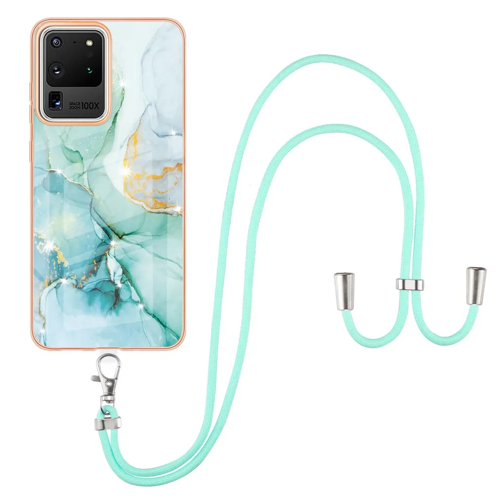 Custodia Samsung S20 Ultra Verde Militare - Cinturino e TPU Rinforzato