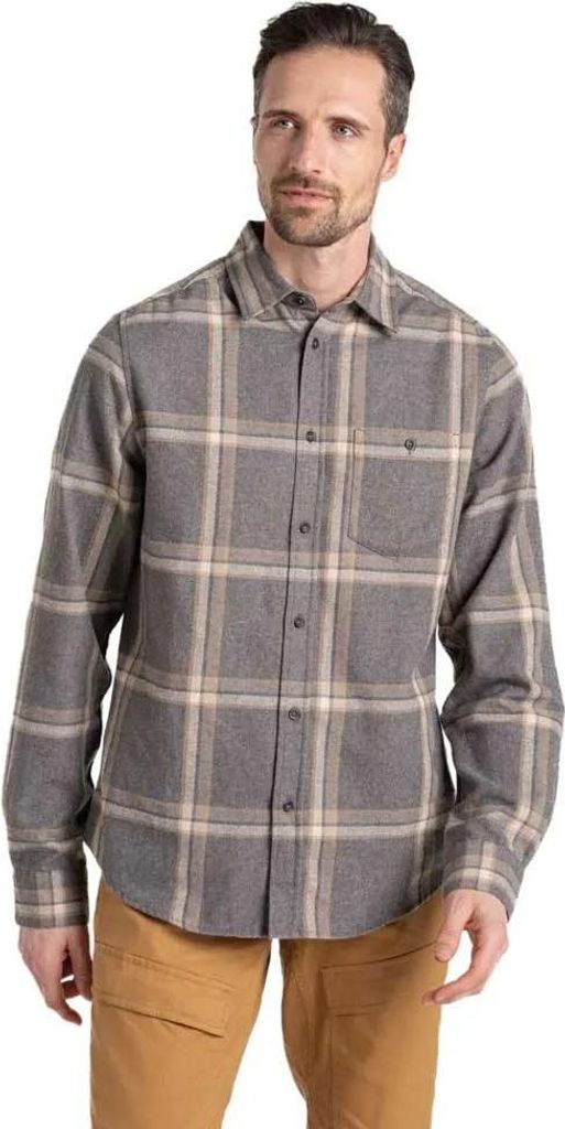 Craghoppers Gage Langarmhemd Grau 2XL Herren Grau 2XL