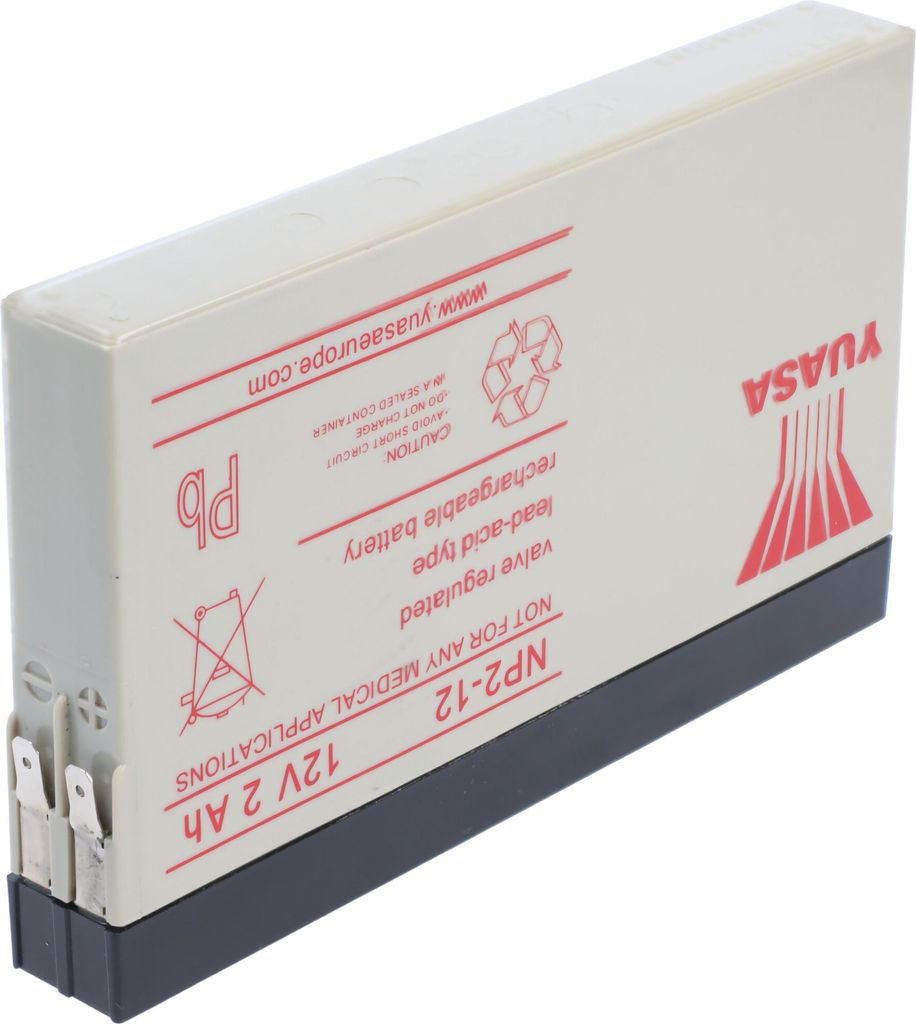 YUASA NP2-12 Akku Blei PB 12 Volt 2000mAh, nicht mehr lieferbar, dafür liefern wir einen baugleichen Akku