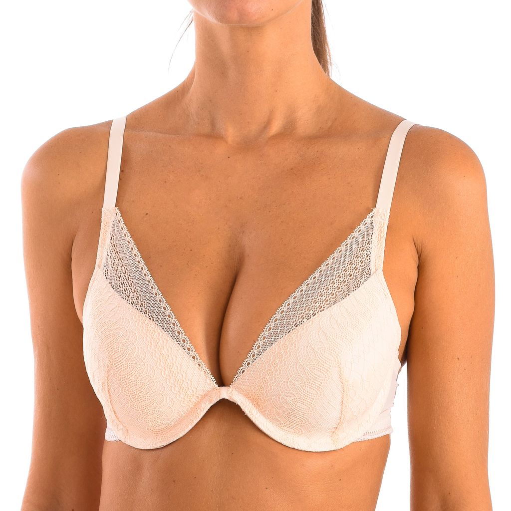 Selene Damen-Bralette aus gehäkelter Spitze mit Bügel und Polsterung MARTINA