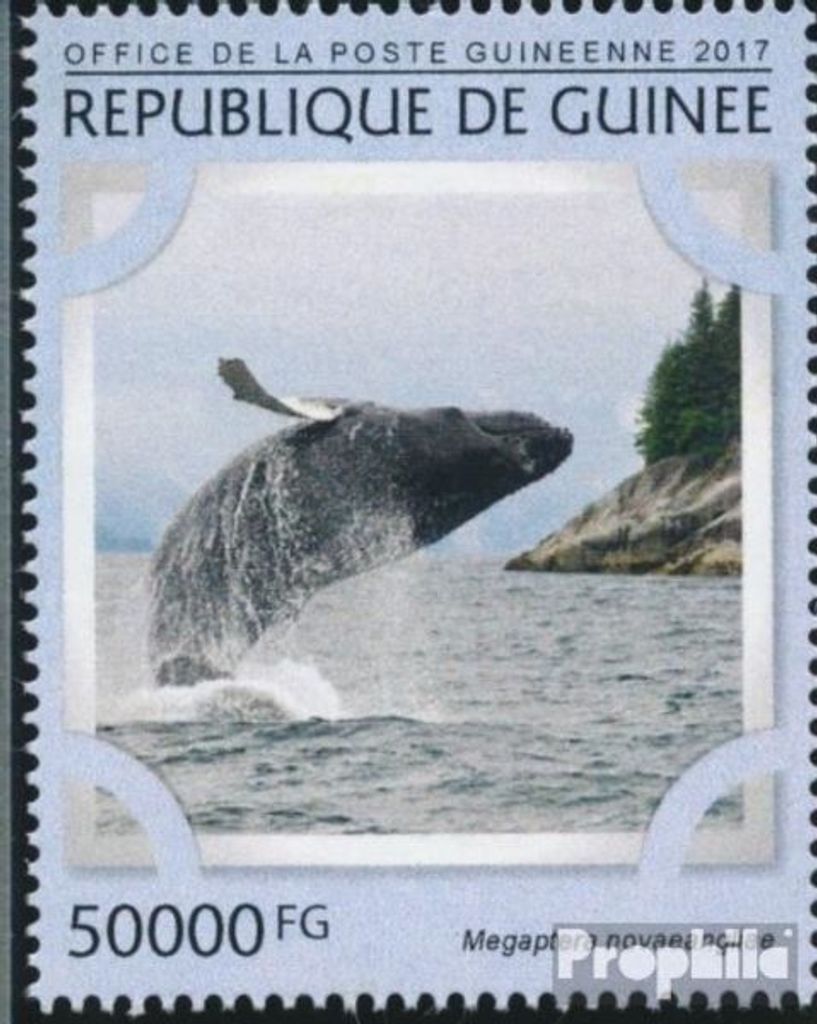 Briefmarken Guinea 2017 Mi 12230 (kompl. Ausgabe) postfrisch Wale