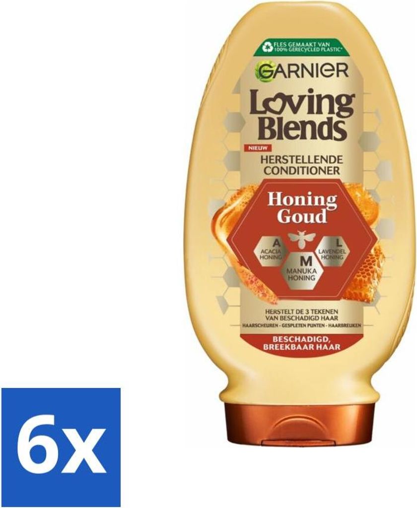 Garnier Loving Blends Honig-Gold-Conditioner 250 ml - Vorteilspack - 6 Stücke