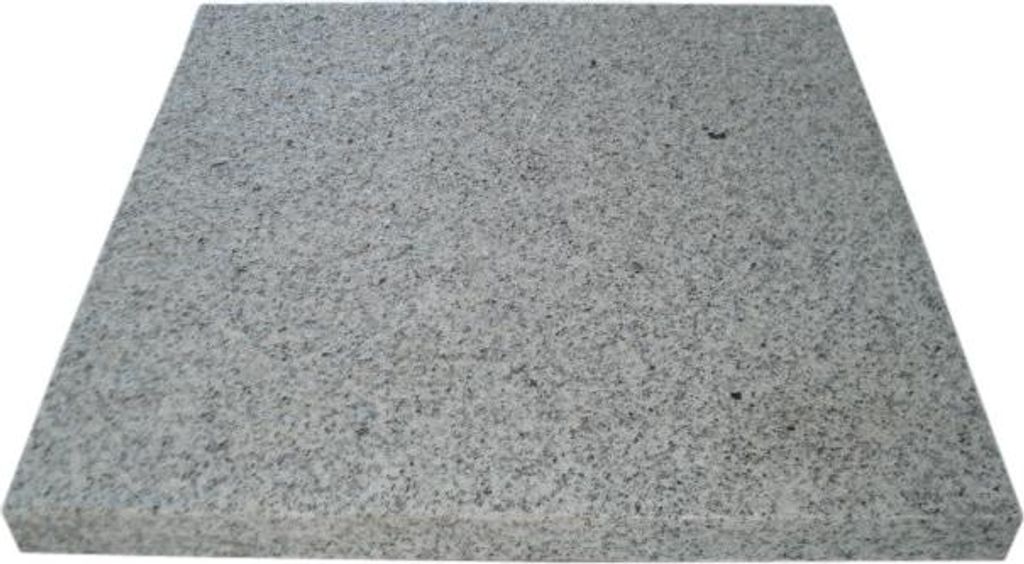 Silex Terrassenplatte Granit 40 x 40 x 3 cm grau