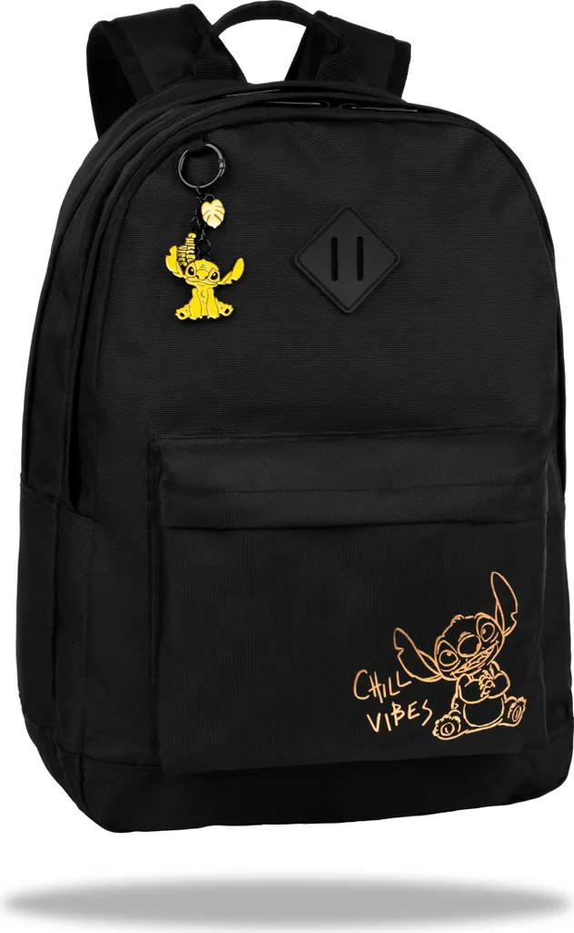 Zaino Scuola Universitario Ragazzo 46*30*18cm - Impermeabile E Resistente Per Computer 13 Pollici E Libri - Nero