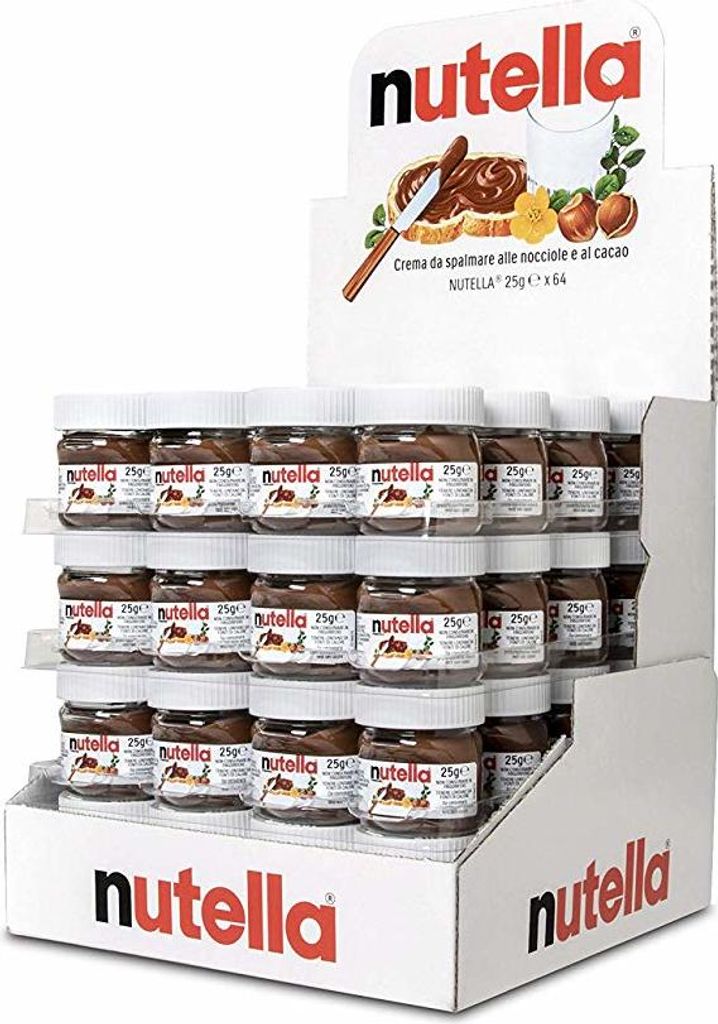 Nutella 64x25 Gramm IT Produktbild 