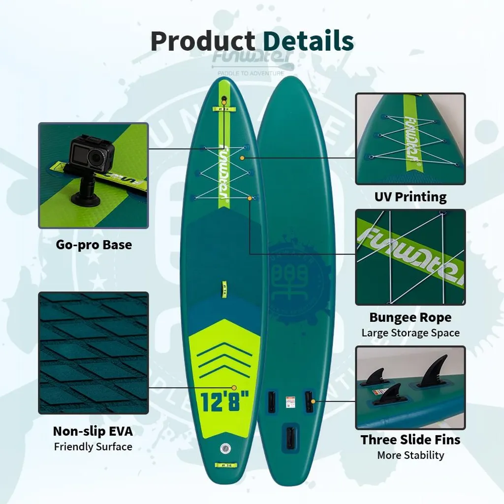 Planche paddle stable pour grands gabarits, antidérapante et robuste