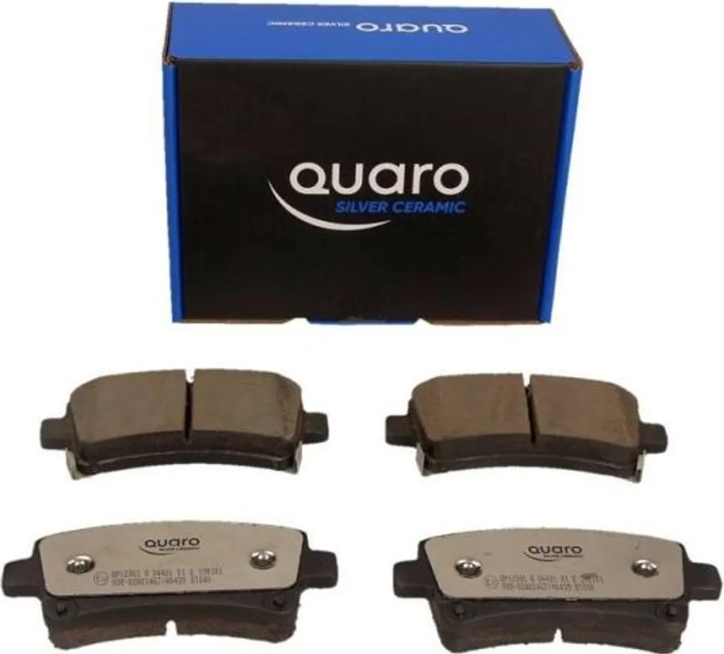 Plaquettes de Frein Opel Insignia 2008-2017 Kit Arrière Quaro Silver