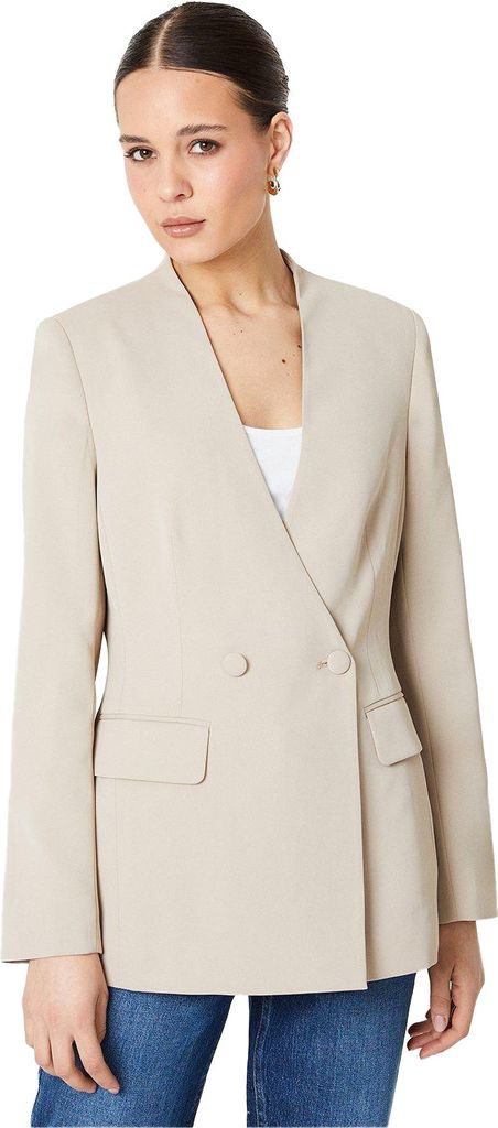 Dorothy Perkins - Blazer Ohne Kragen für Damen DP4830 (34 Produktbild 
