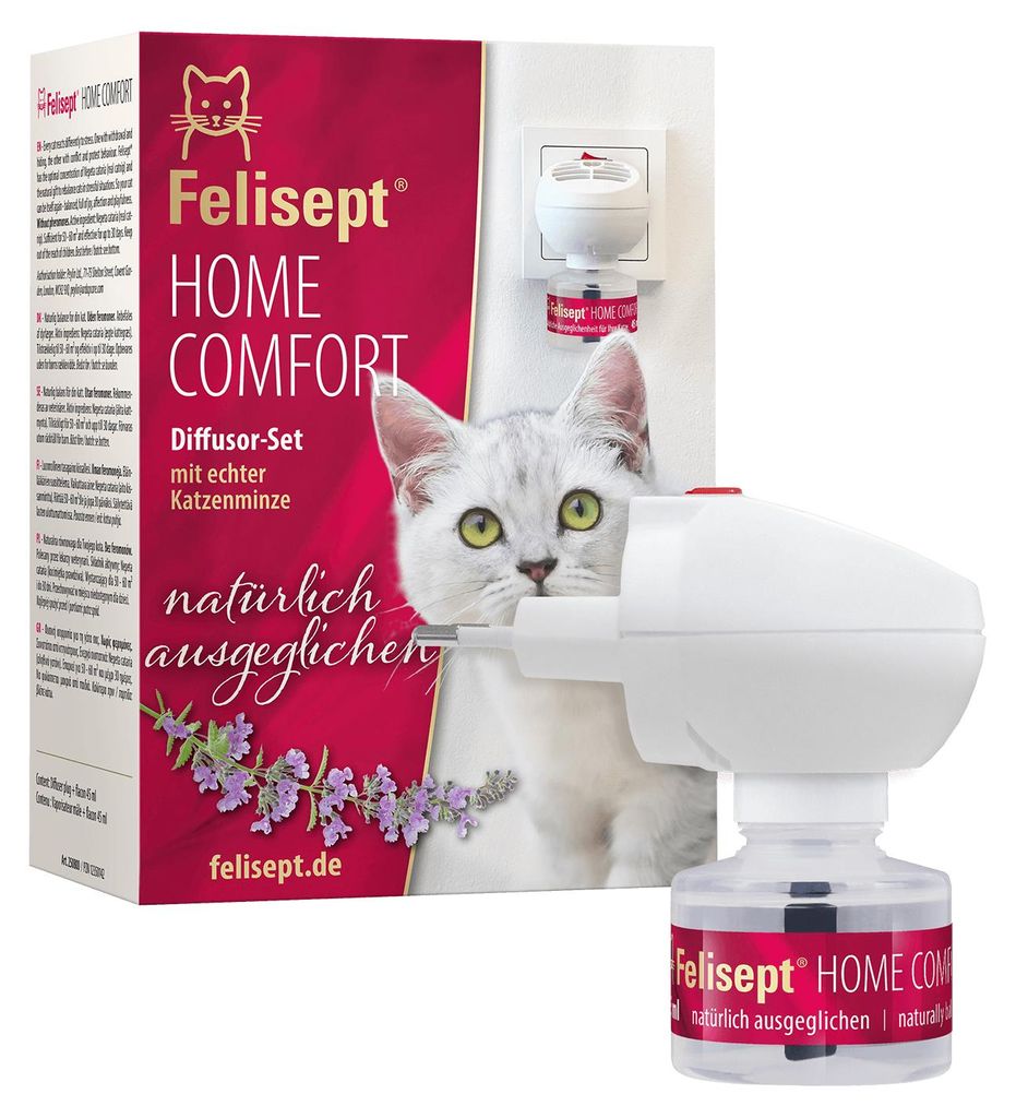 Steckdosen-Verdampfer Felisept Home Comfort Set Katze 30 ml Produktbild 