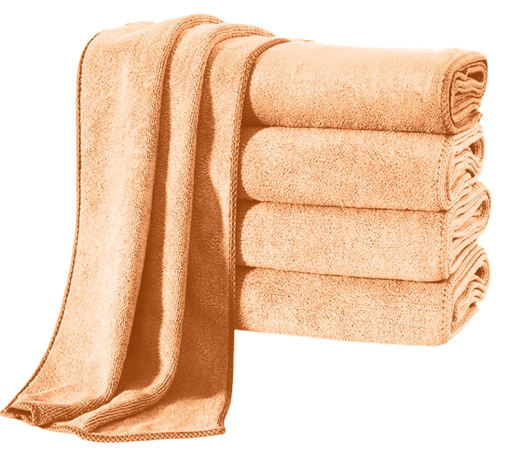 Stück saugfähige Mikrofaser-Handtücher, schnelltrocknend, 35,5 x 76 cm, hautfreundlich, für Bad, Fitness, Sport, Yoga und Strand