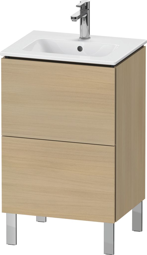 DURAVIT LC667107171 WTU L-Cube bodenstehend, 2 Auszüge