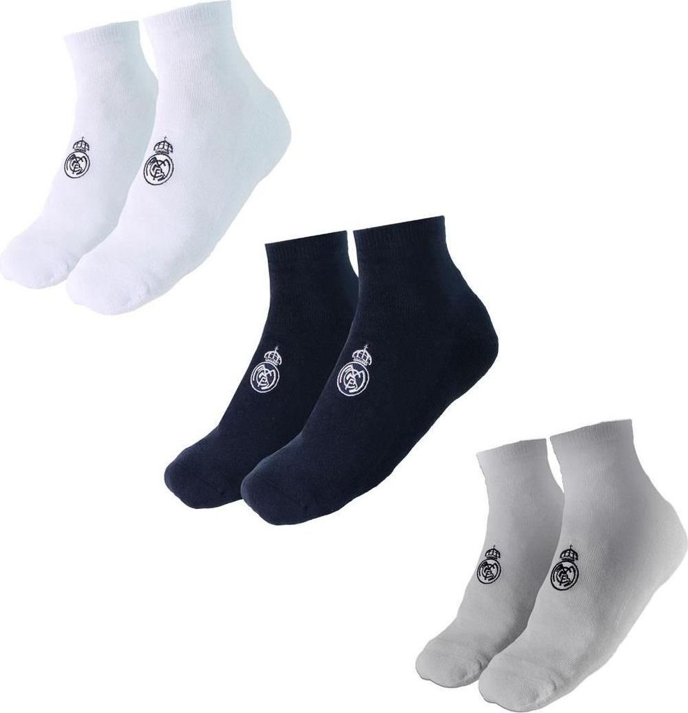 Socken 3er-Pack – Real Madrid Bunt 35/38 Cerda