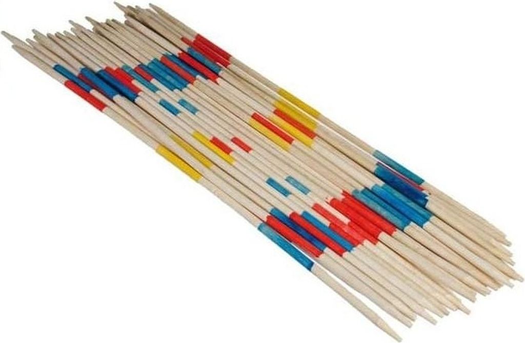 Riesenmikado Holz 50 cm Mikado Kinder Garten Spiel XXL Produktbild 