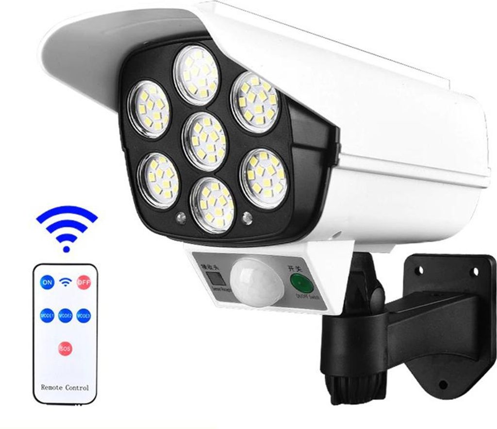 Verk 15976 LED COB caméra solaire factice, détecteur de Image du produit 