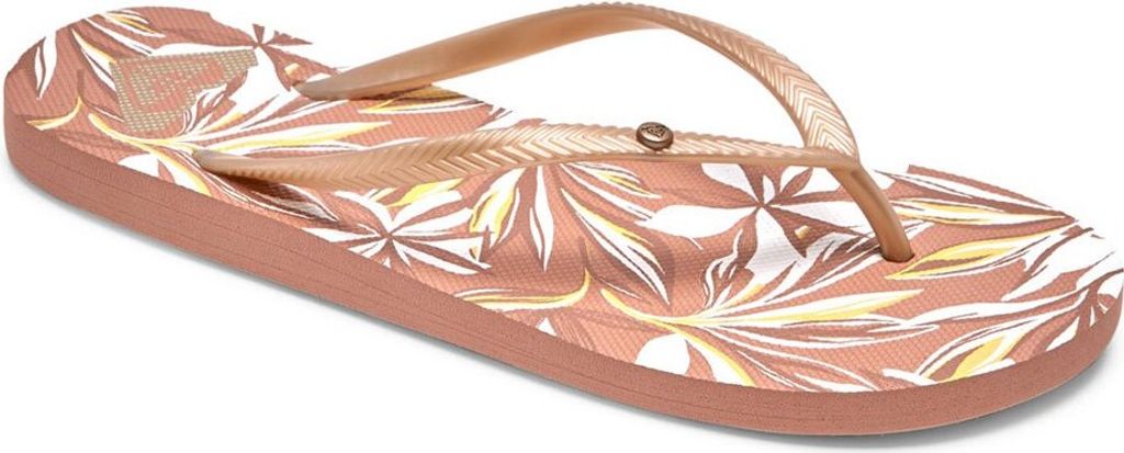 Roxy Bermuda Print Flip-flops Beige EU 38 Frau Beige EU 38