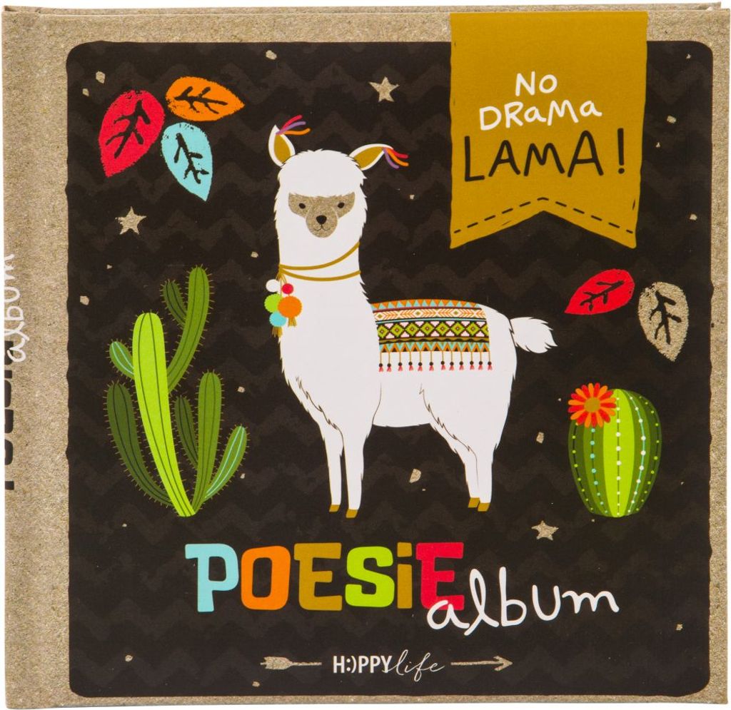 goldbuch Poesiealbum/Poetry Happylife Lama Produktbild 
