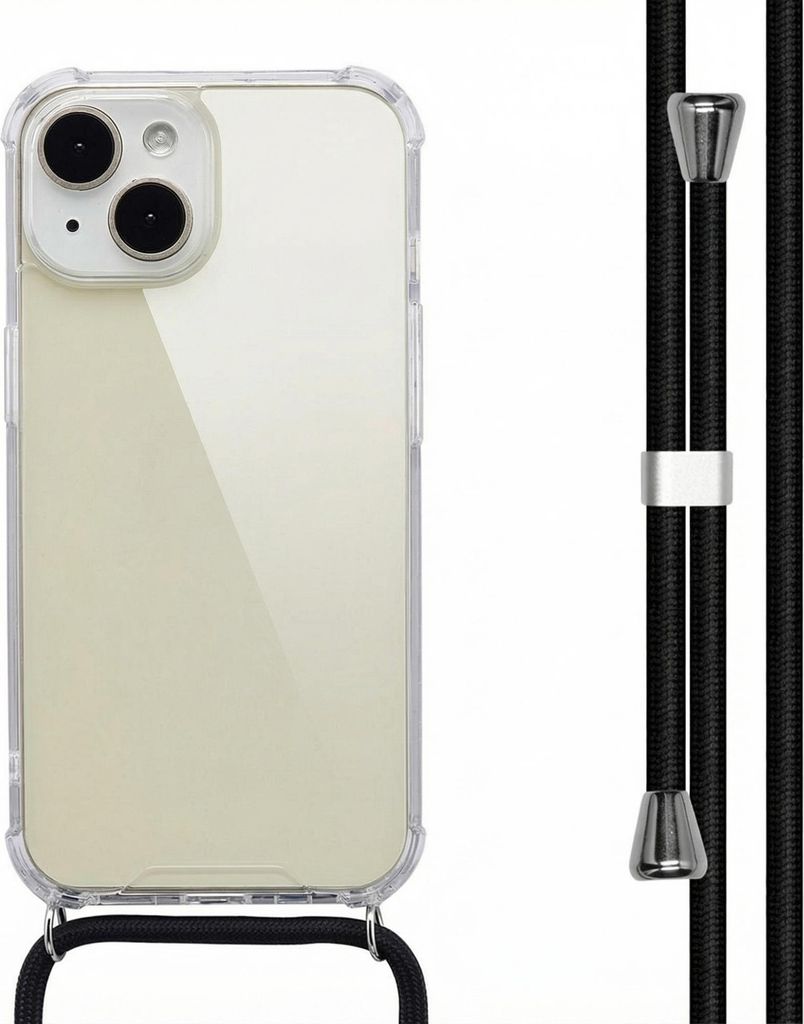 imoshion Backcover mit Band iPhone 15 - Schwarz
