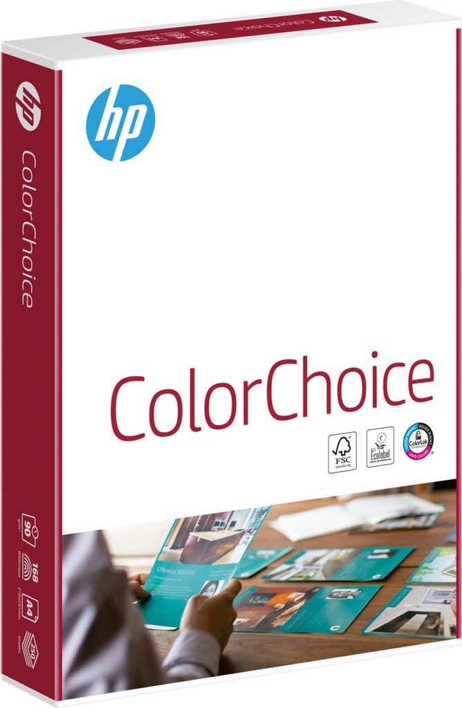 HP Kopierpapier ColorChoice DIN A4 250 g/qm 250 Blatt