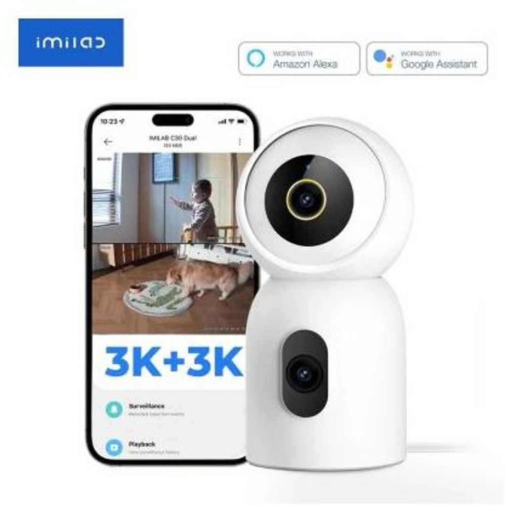 Kamera pro domácí bezpečnost Xiaomi IMILAB C30 Dual, noční Obrázek produktu 