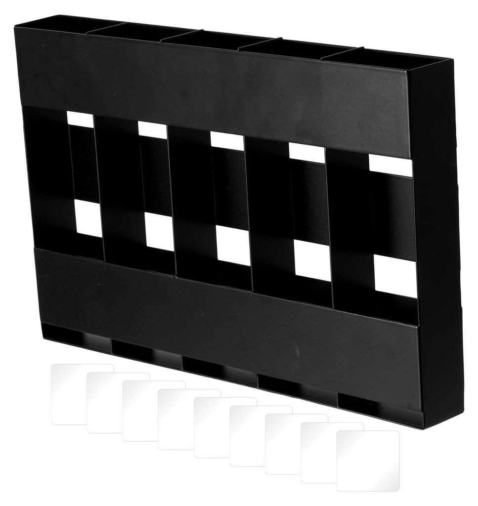 Organizer für Klebeutensilien, Wandmontage, 700 g, Behälter für Make-up-Pinsel, Bestecksortierer, Badezimmer-Schminktisch für Zuhause, Büro, E...
