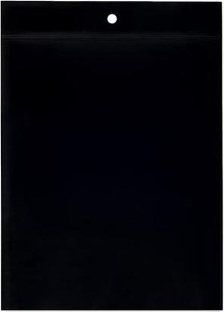 Strangbeutel 120 x 180 mm, 100 μm, 50 Stück, SCHWARZ