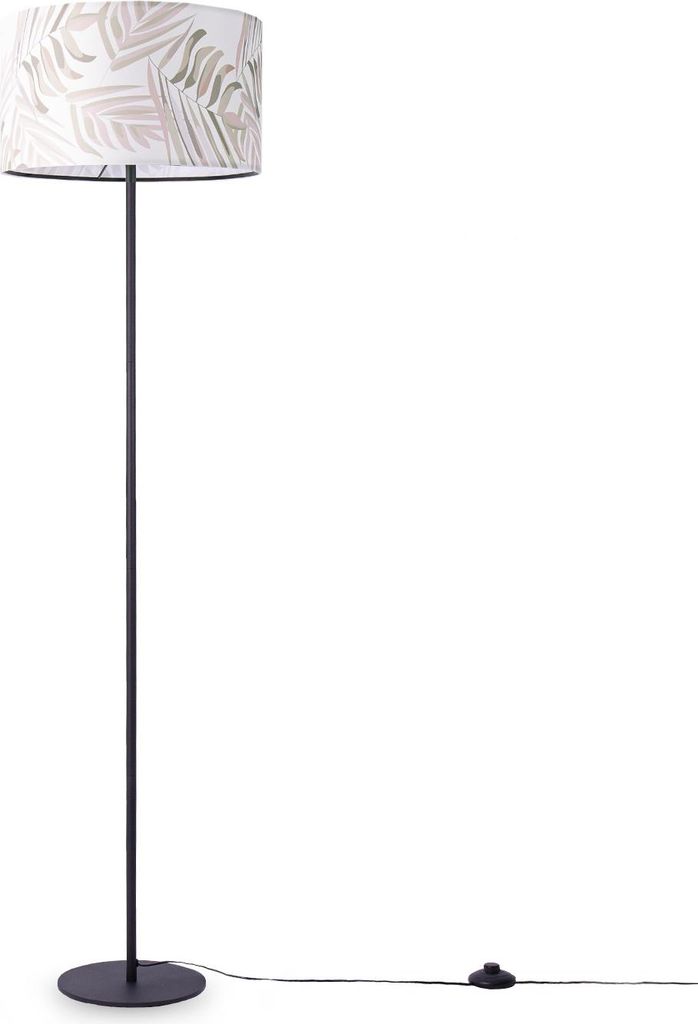 Stehlampe Lampe Leselampe Schlafzimmer Deko Wohnzimmer Büro Lampenschirm Palme Leuchten Farbe / Größe Grün (Ø38cm)