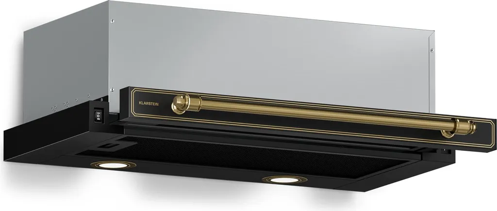 Hotte Cuisine Anti-Odeur 60cm A++ Klarstein Victoria Retro et Calme