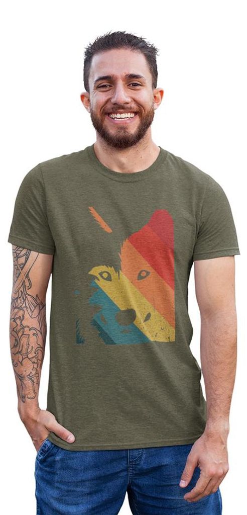 D&B Uni Polo ST00086 Husky MilitärGrün -Größe M