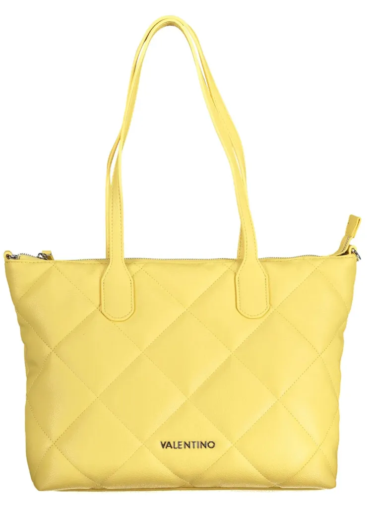 Sac à main jaune Valentino pour femme élégante en taille unique