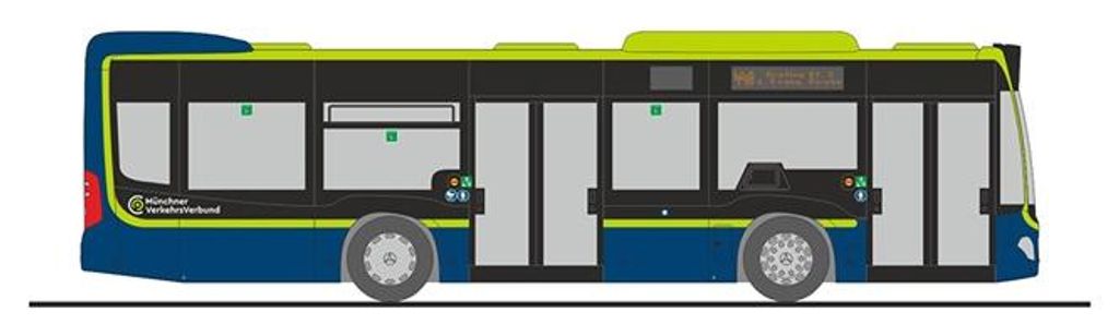 Rietze 67964 - 1/87 Mercedes-Benz Citaro K´15 Produktbild 