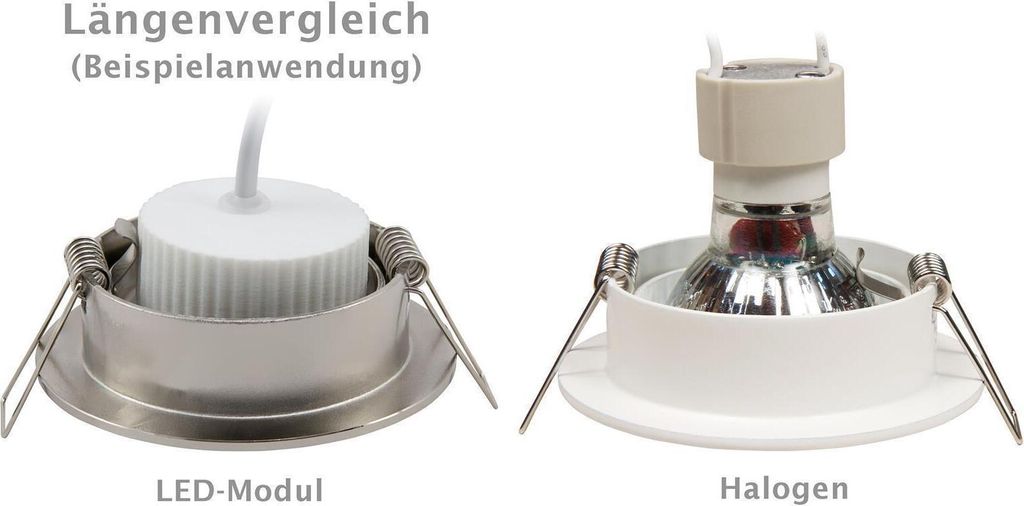 LED modul McShine ''PL-55'' 5W, 400lumen, 230V, 50x25mm, Obrázek produktu 