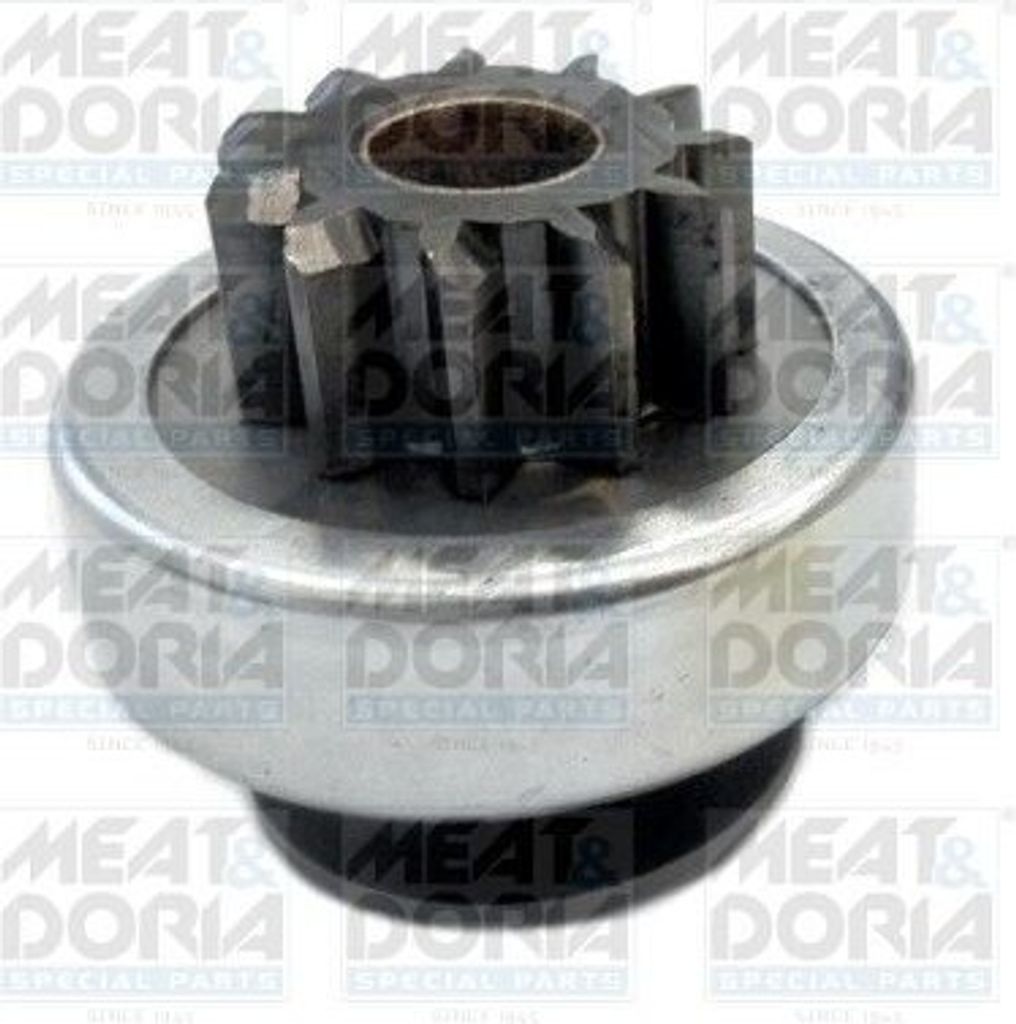 MEAT & DORIA 47139 Anlasser-Ritzel 00005802AE 00005802AF 00005802AG passend für PEUGEOT 207 (WA, WC) 206 Schrägheck (2A/C) 206 CC (2D) 207 CC (WD)