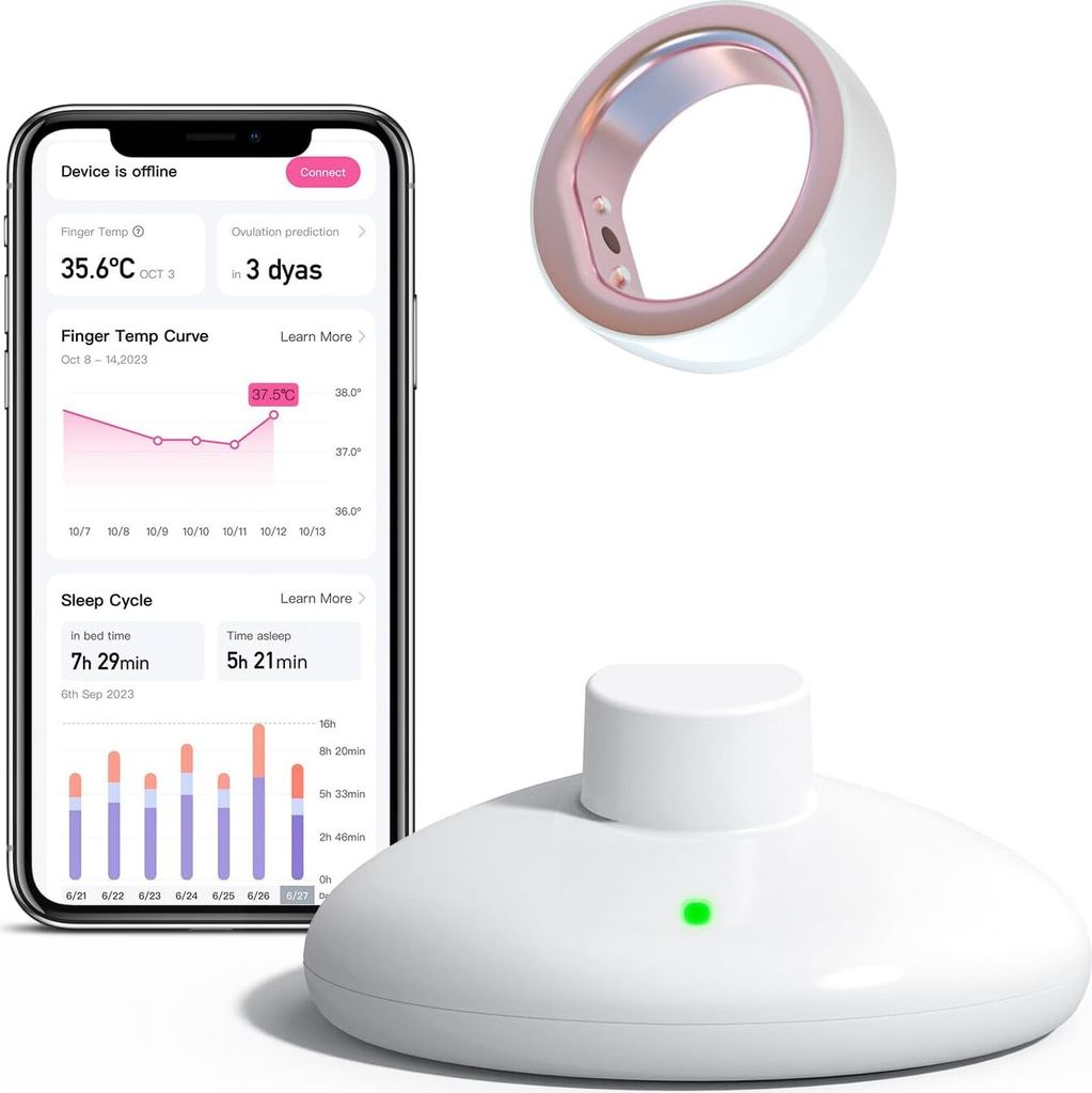 Femometer FM-IRS-101 Fruchtbarkeits- und Ovulationsring Größe 6