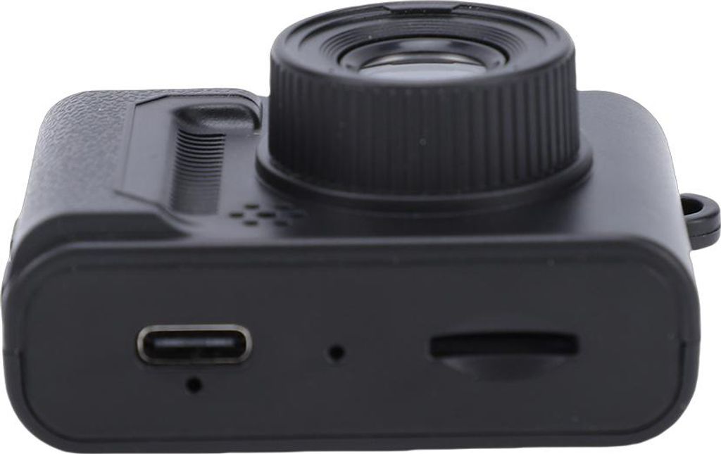 Mini-Digitalkamera Schlüsselanhänger 1080P Kleine tragbare Foto-Videokamera 1,54 Zoll Bildschirm Winzige Kameras Schwarz