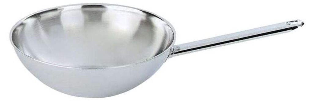 Demeyere Wok 30cm, Silber, 30 cm Produktbild 