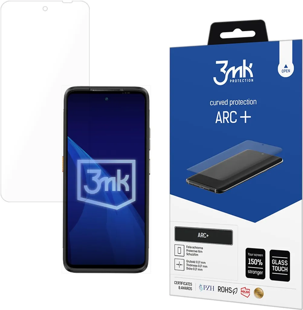 Protezione 3mk Arc+ per Ulefone Armor 23 Ultra | Rinforzo Display 150%