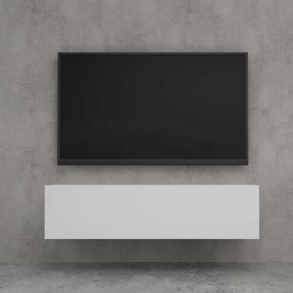 doporro TV Lowboard hängend Fernsehschrank Wohnzimmer | Produktbild 
