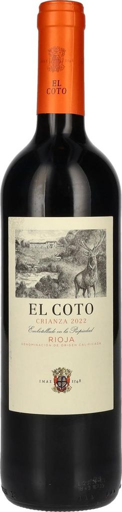 El Coto Rioja Crianza DOC 2022 13,5% Vol. 0,75l Produktbild 