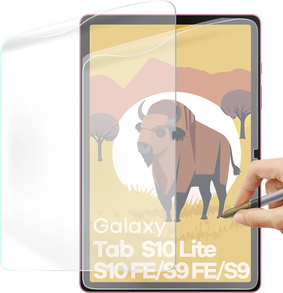 Bizon Film Tab Papirus Samsung Galaxy Tab S9 FE/S9 [2 PACK] Produktbild 