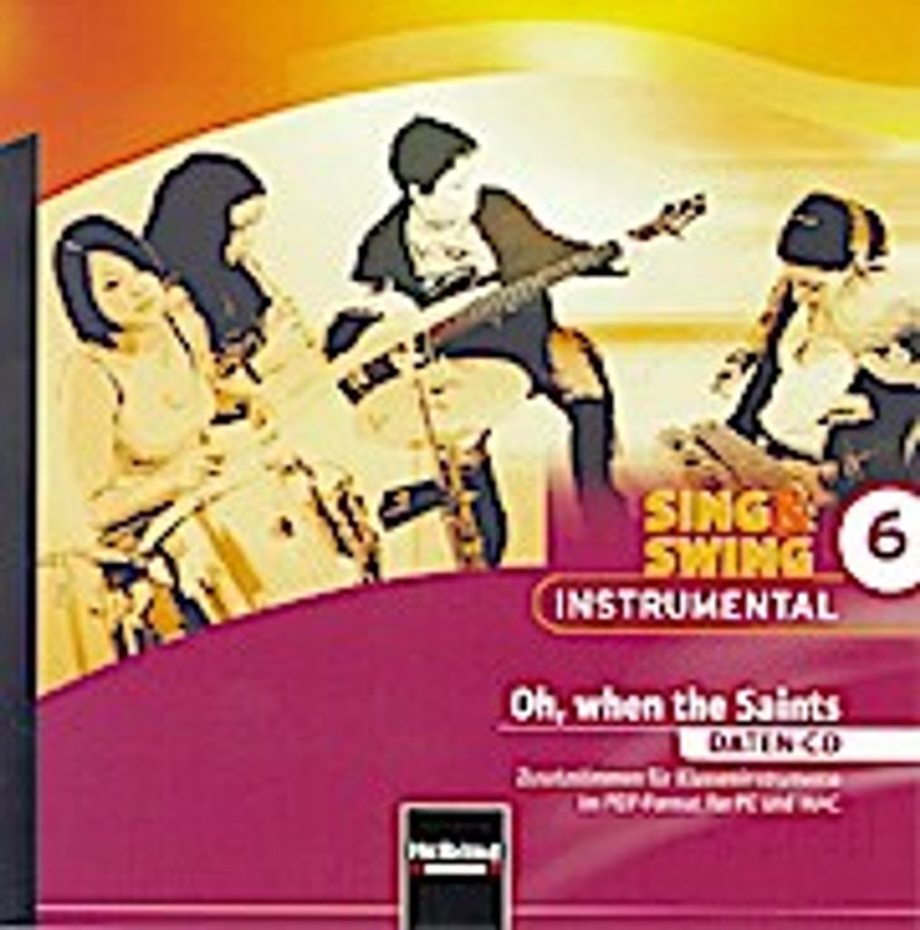 Sing & Swing Instrumental 6. Oh, when the Saints. Daten-CD