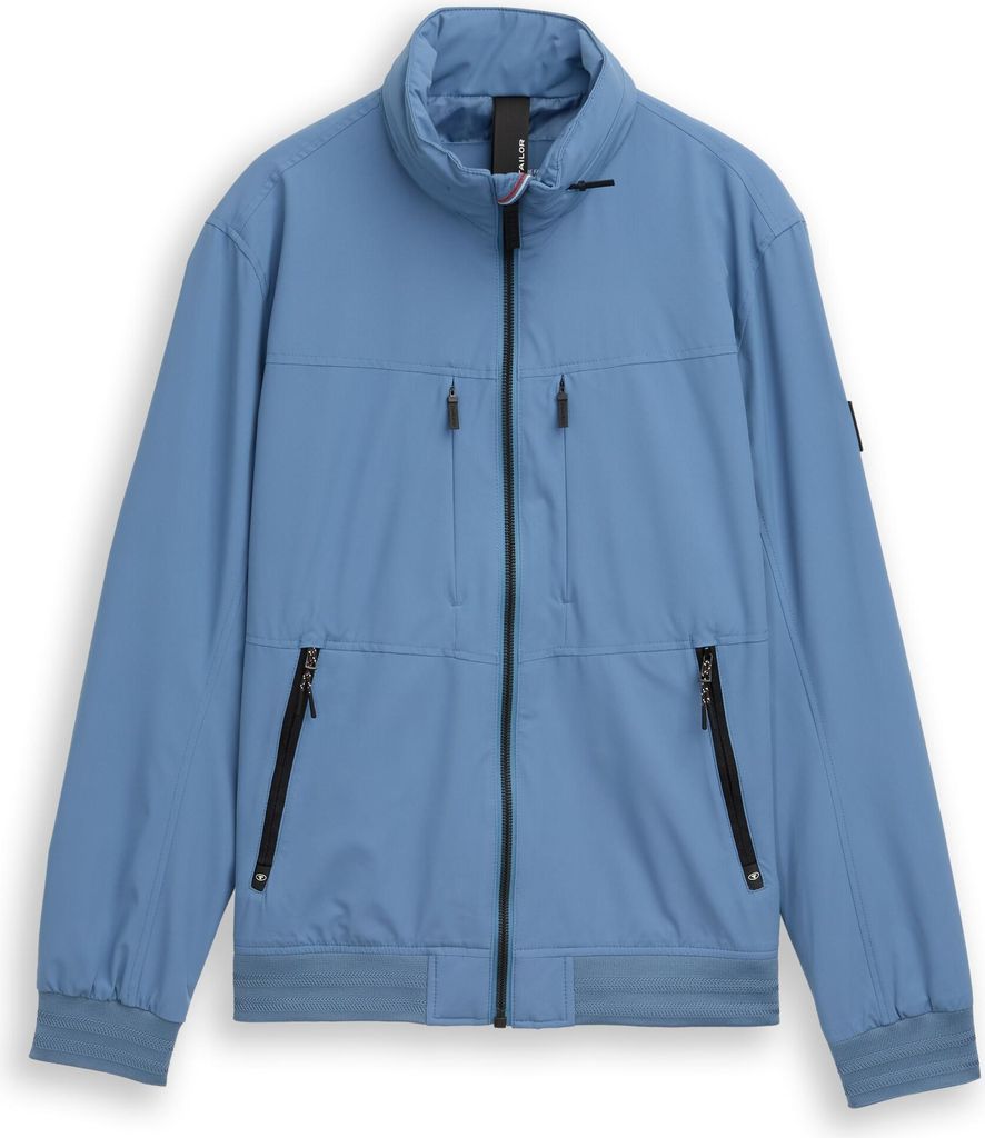 Blouson Jacke mit verstaubarer Kapuze