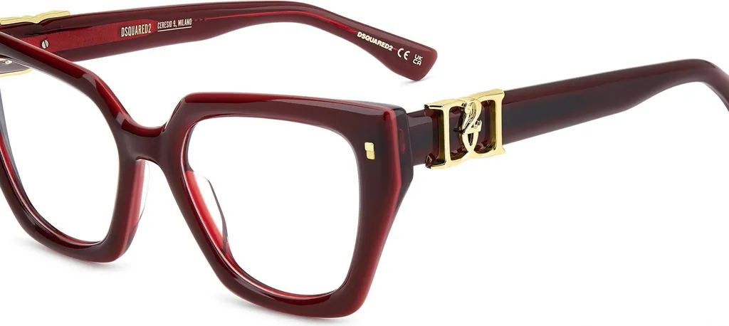 Lunettes Dsquared2 D2 0186 8CQ : Confort Optimal et Style Rétro Chic