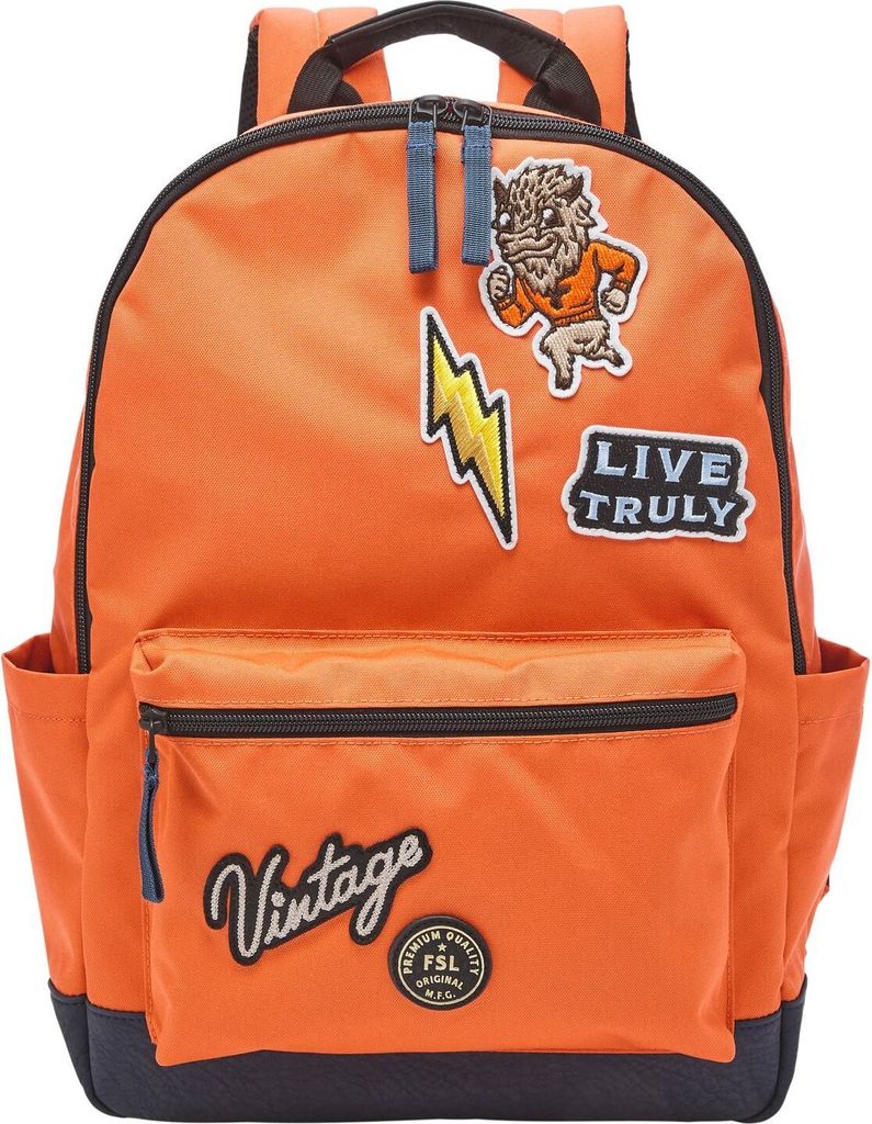 FOSSIL Freizeitrucksack Rucksack Sport Backpack Bright Orange