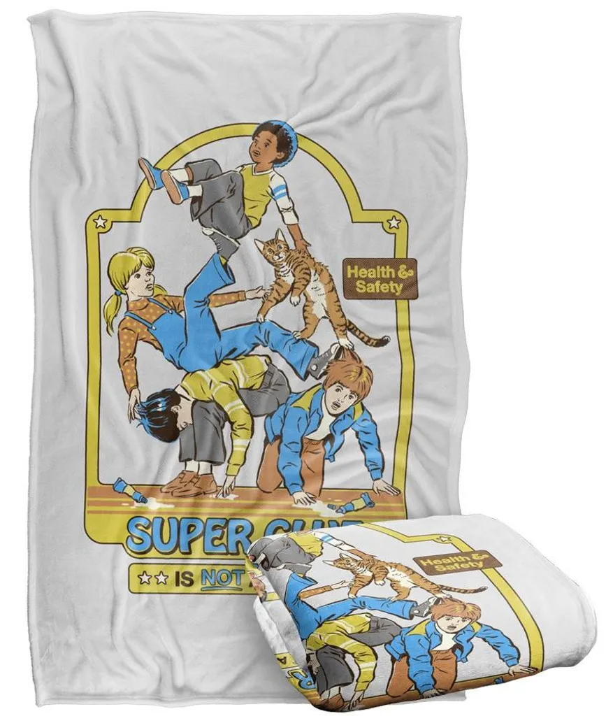 Couverture Steven Rhodes Super Glue Is Not A Toy TV34494 147 x 91 cm